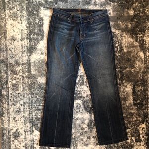 7 for All Mankind Jeans, Wide leg, size 28.